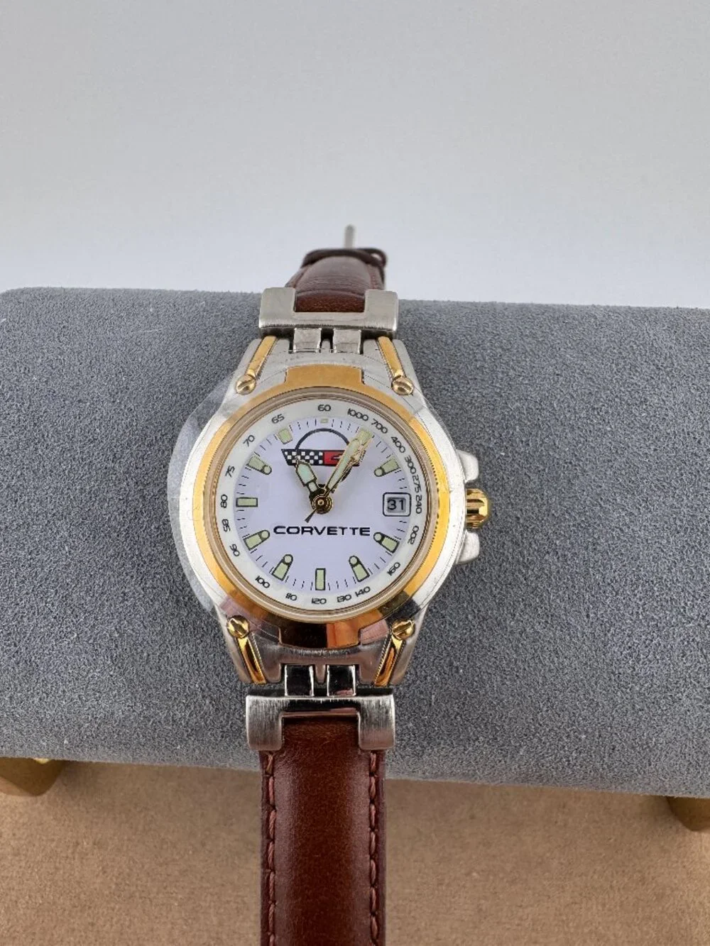Vintage Corvette wristwatch is a must-have for all the Corvette enthusiasts